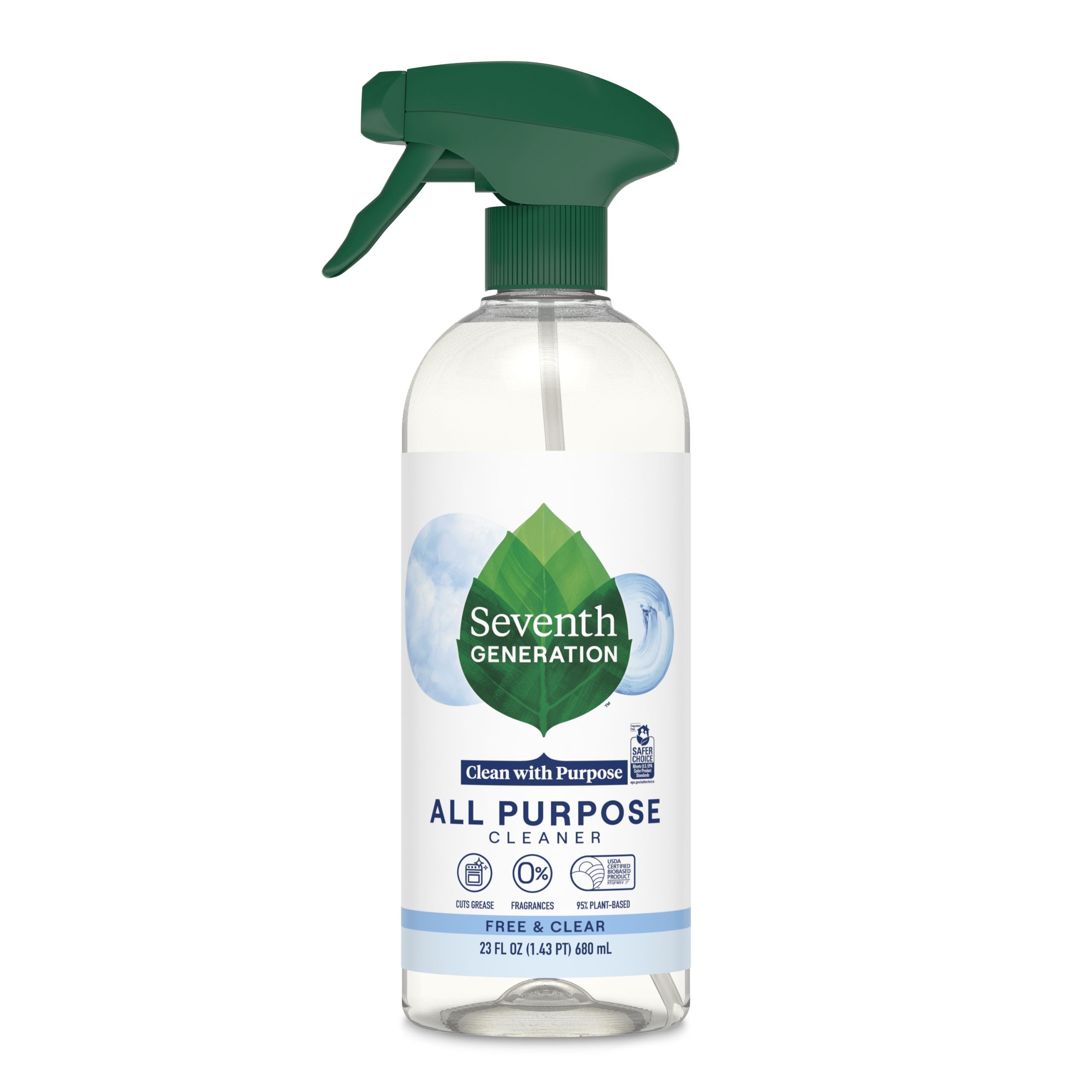 Plant-Based All Purpose Cleaner - Free & Clear