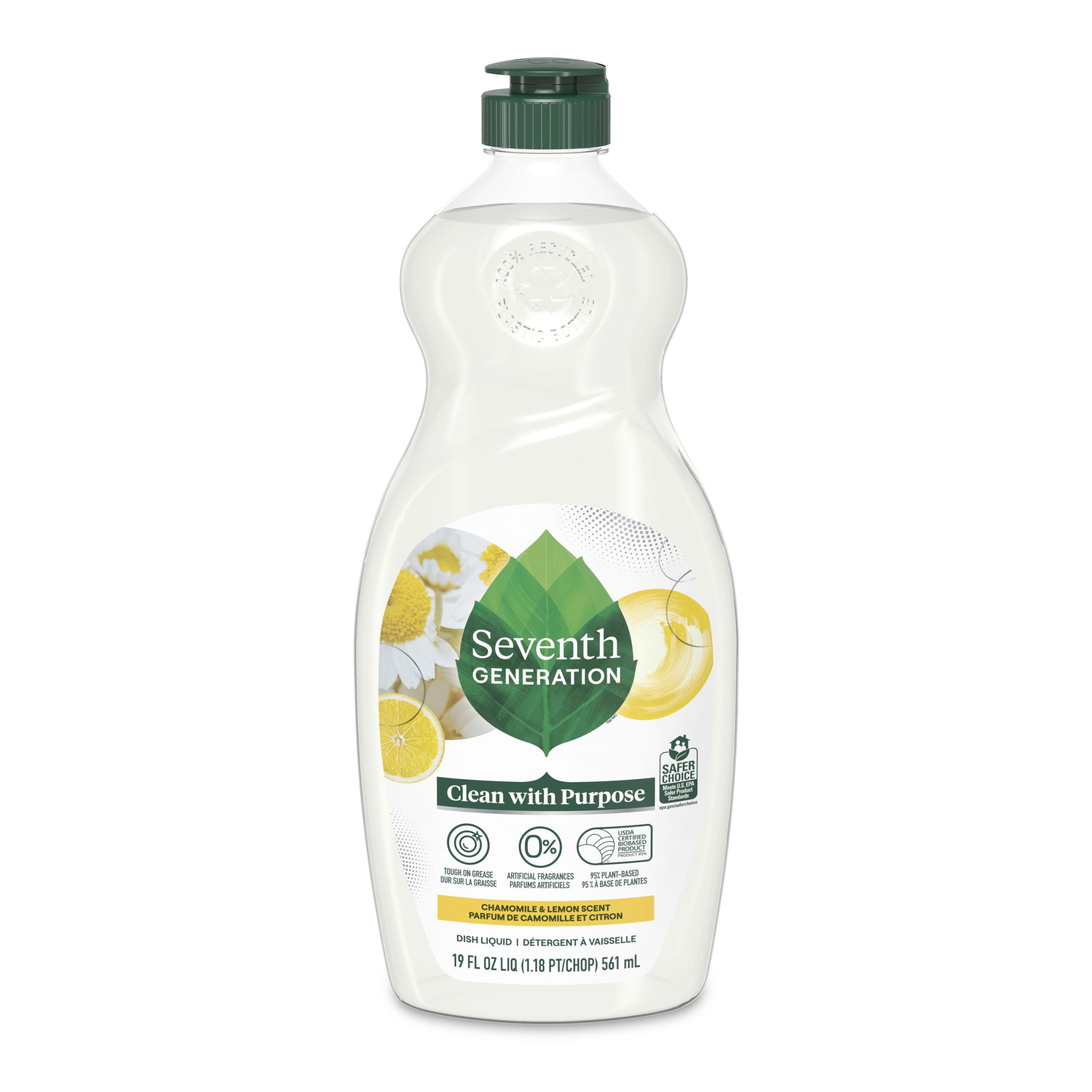 Grease-Fighting Dish Soap with Chamomile & Lemon