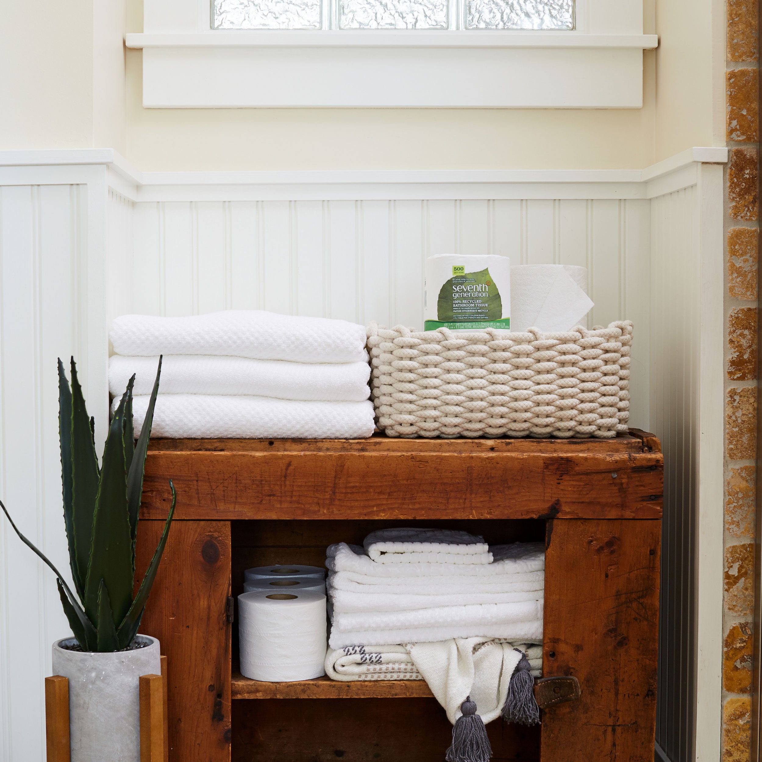 Bathroom-Ready 100% Recycled Bathroom Tissue 2-ply - 500 Sheets