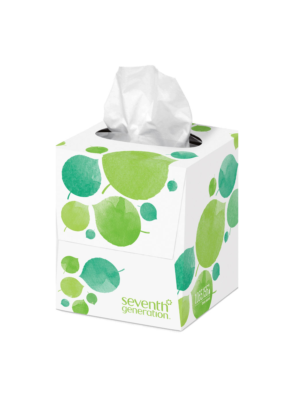 Bathroom-Ready 100% Recycled Facial Tissue
