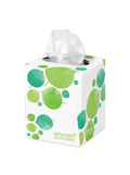 Bathroom-Ready 100% Recycled Facial Tissue