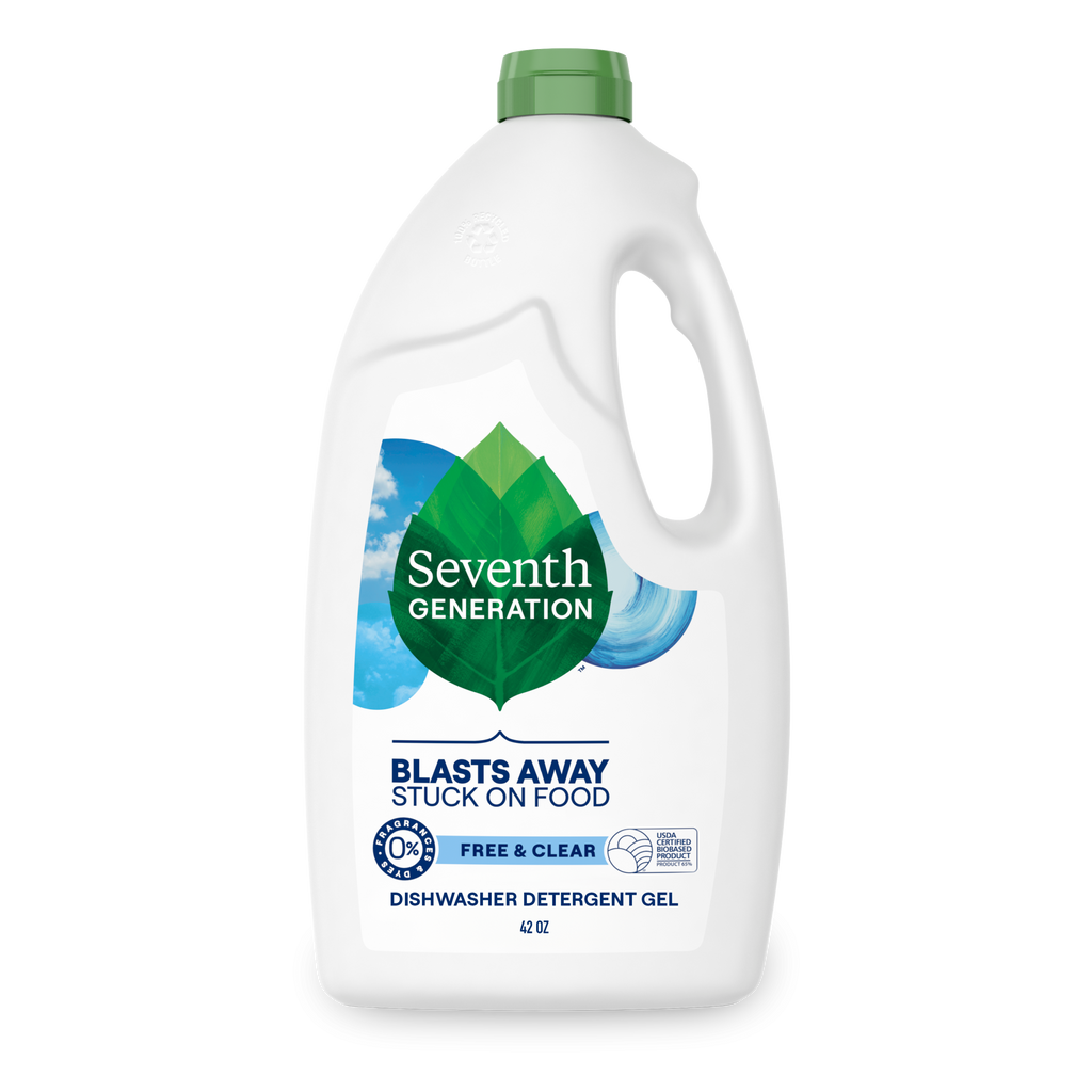 Grease-Fighting Dishwasher Detergent Gel - Free & Clear