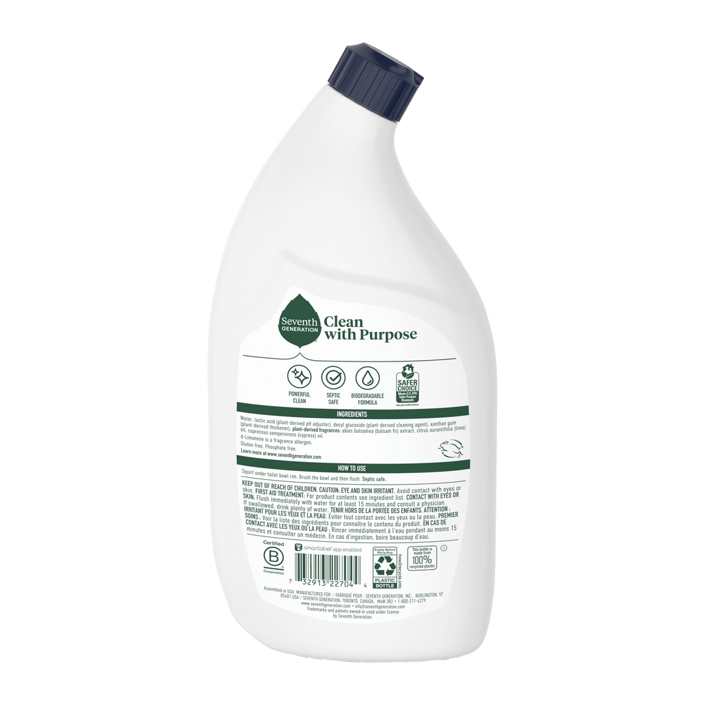 Bathroom-Ready Toilet Bowl Cleaner with Emerald Cypress & Fir