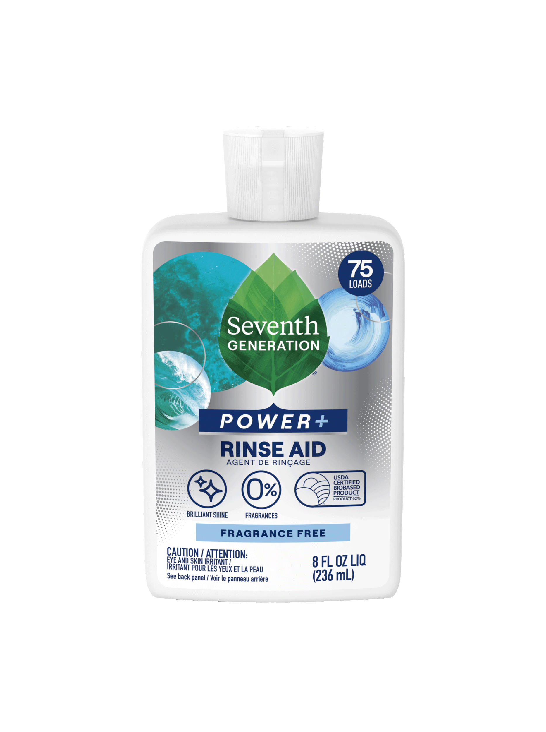 Grease-Fighting Power+™ Rinse Aid - Fragrance Free
