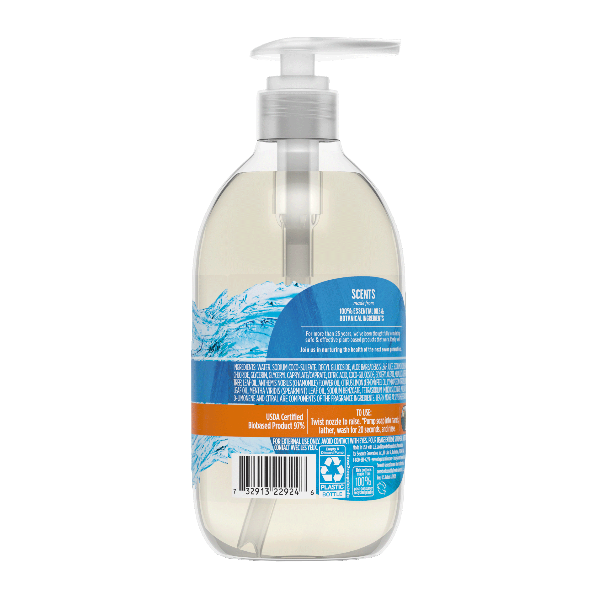 Gentle Purely Clean™ Hand Wash with Fresh Lemon & Tea Tree