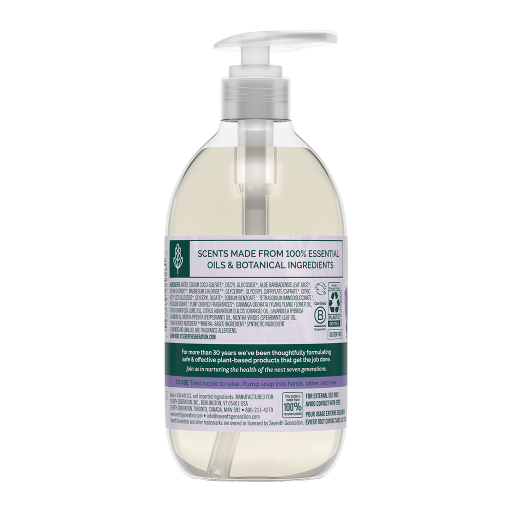 Gentle Hand Wash with Lavender Flower & Mint