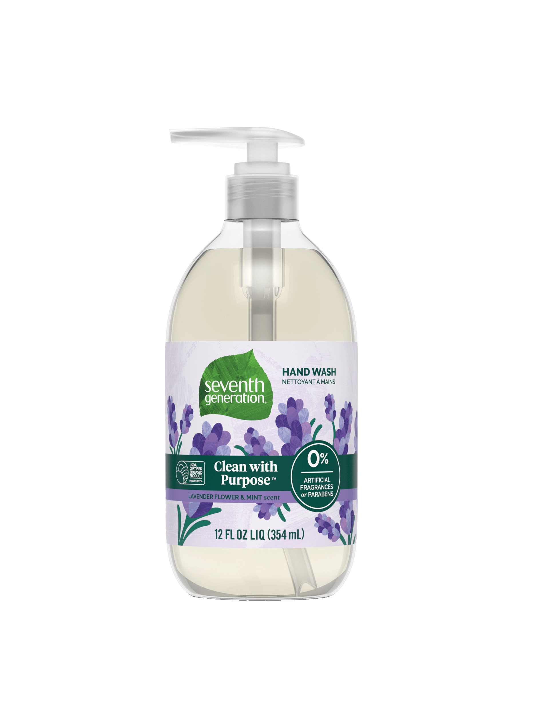 Gentle Hand Wash with Lavender Flower & Mint