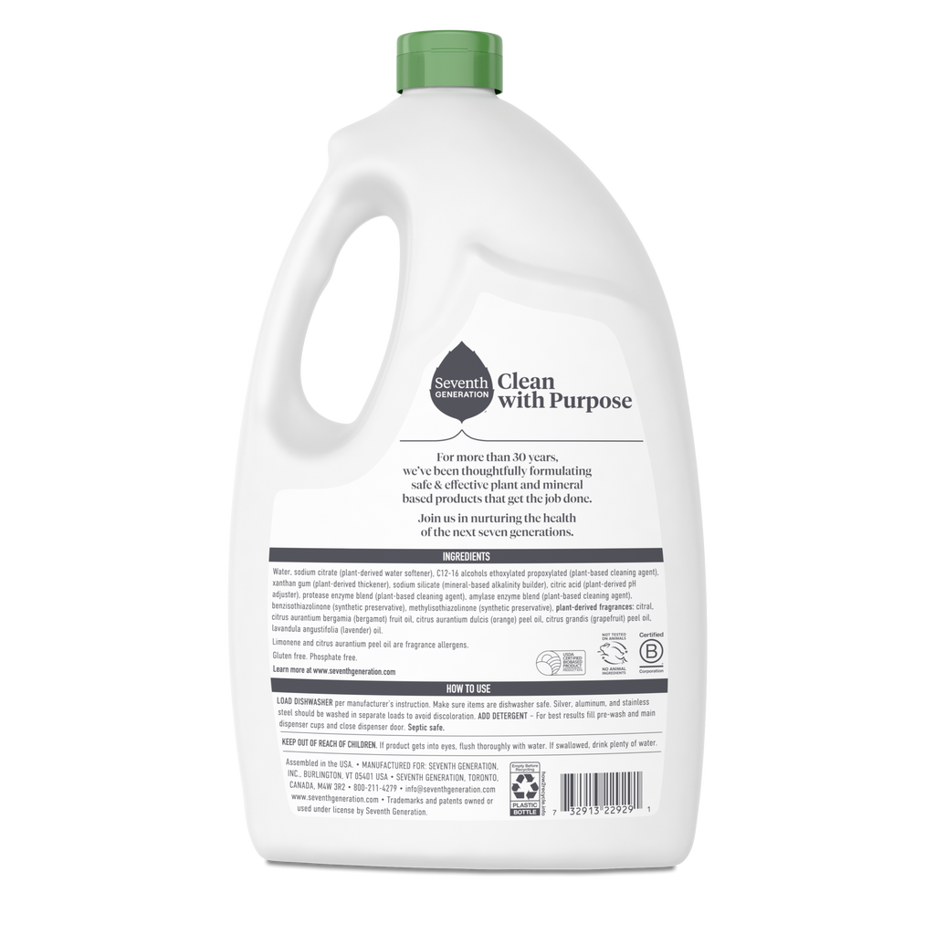 Grease-Fighting Power+™ Dishwasher Detergent Gel with Fresh Citrus