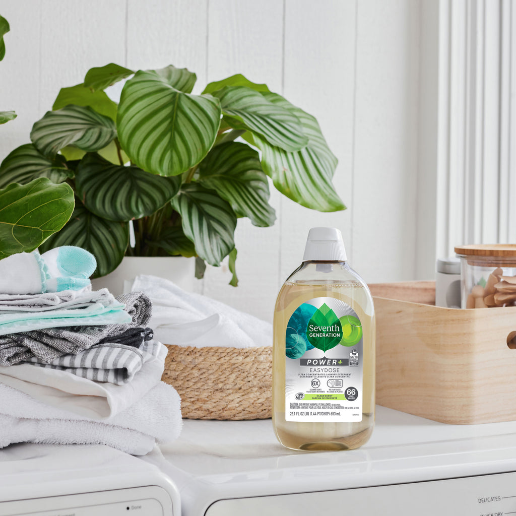 Plant-Powered EasyDose™ Power+™ Ultra Concentrated Laundry Detergent with Clean Scent