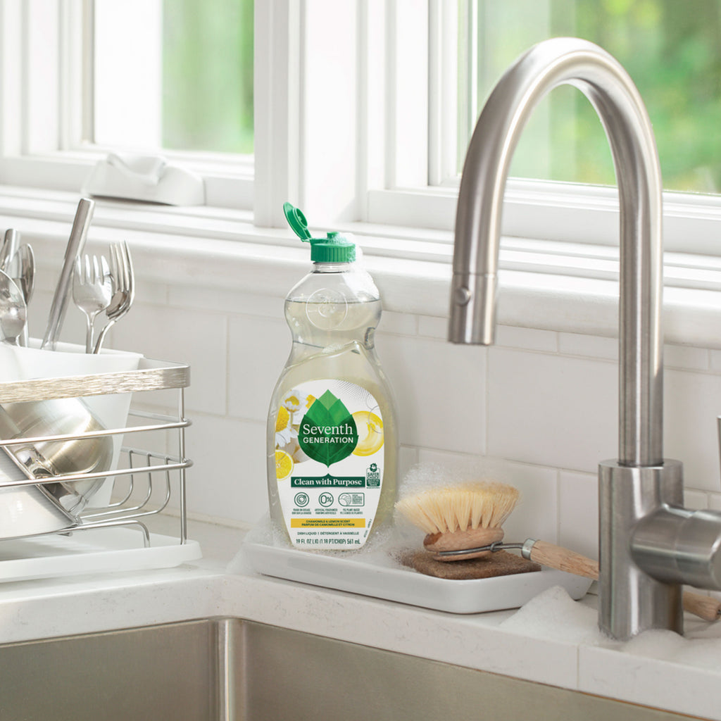 Grease-Fighting Dish Soap with Chamomile & Lemon