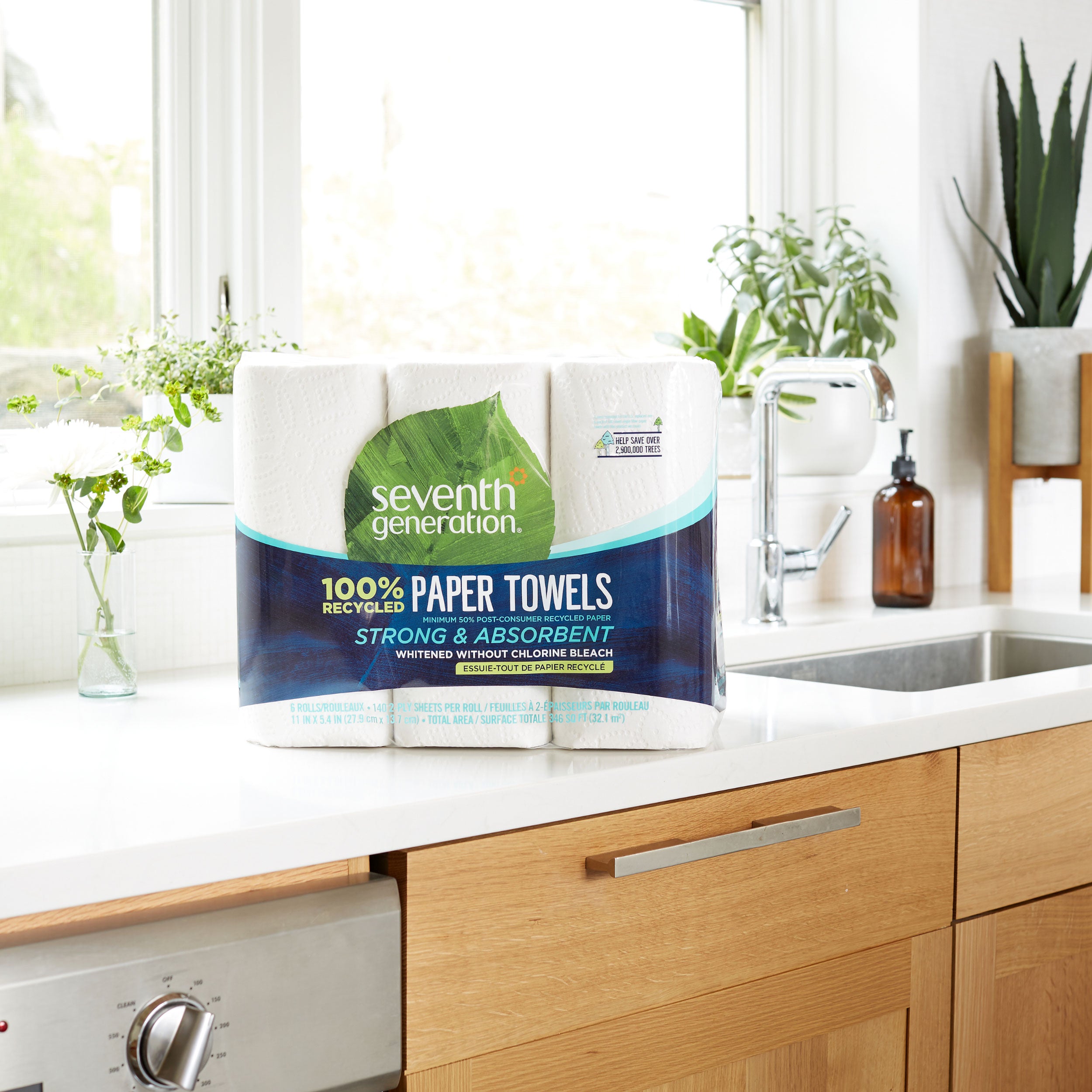 Recycled 100% Recycled Paper Towels