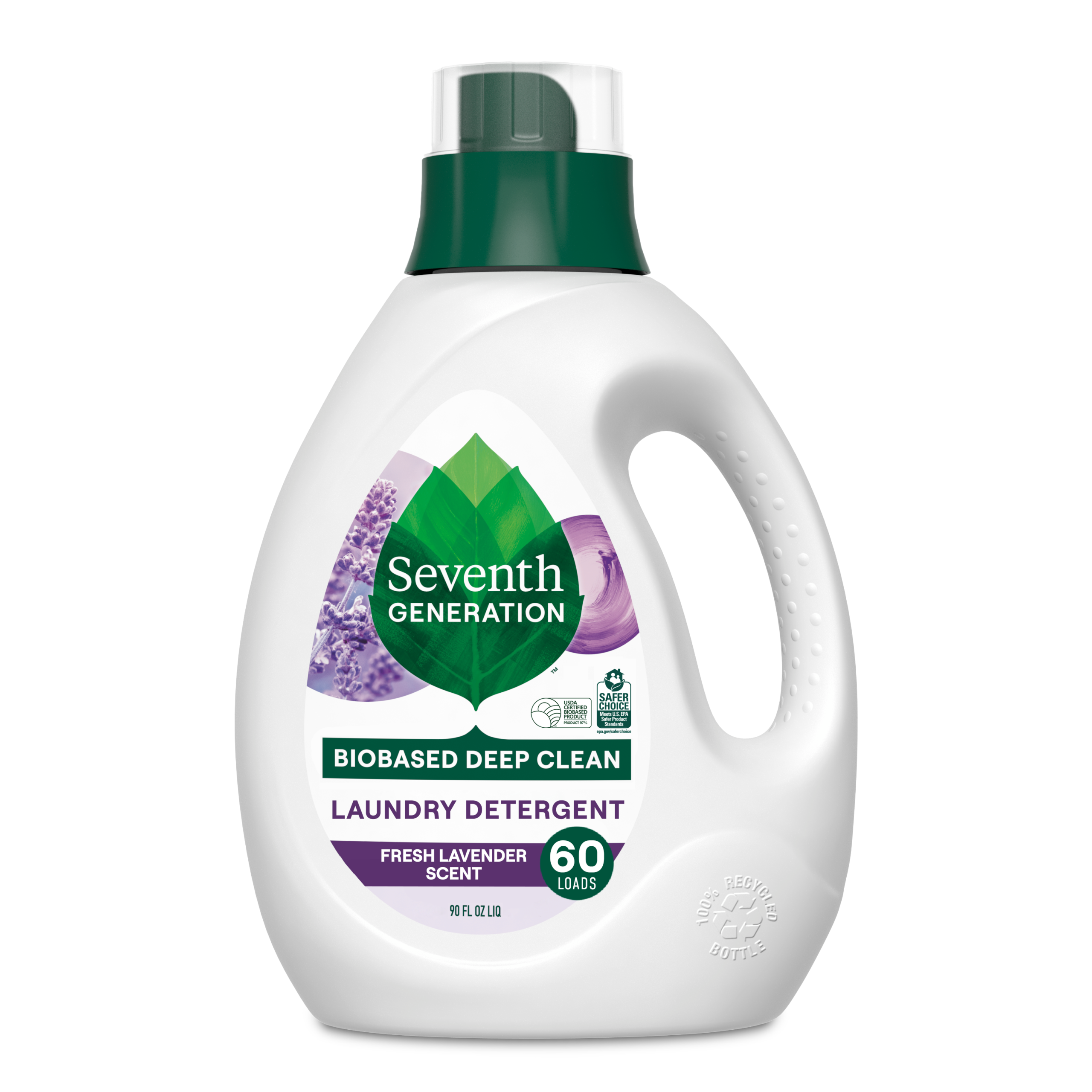 Plant-Powered Liquid Laundry Detergent with Fresh Lavender