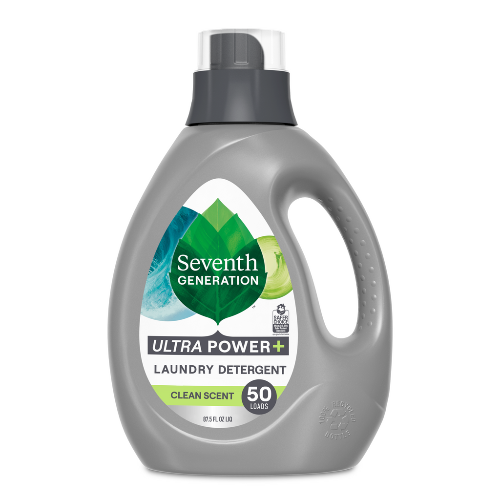 Plant-Powered Power+™ Liquid Laundry Detergent with Clean Scent