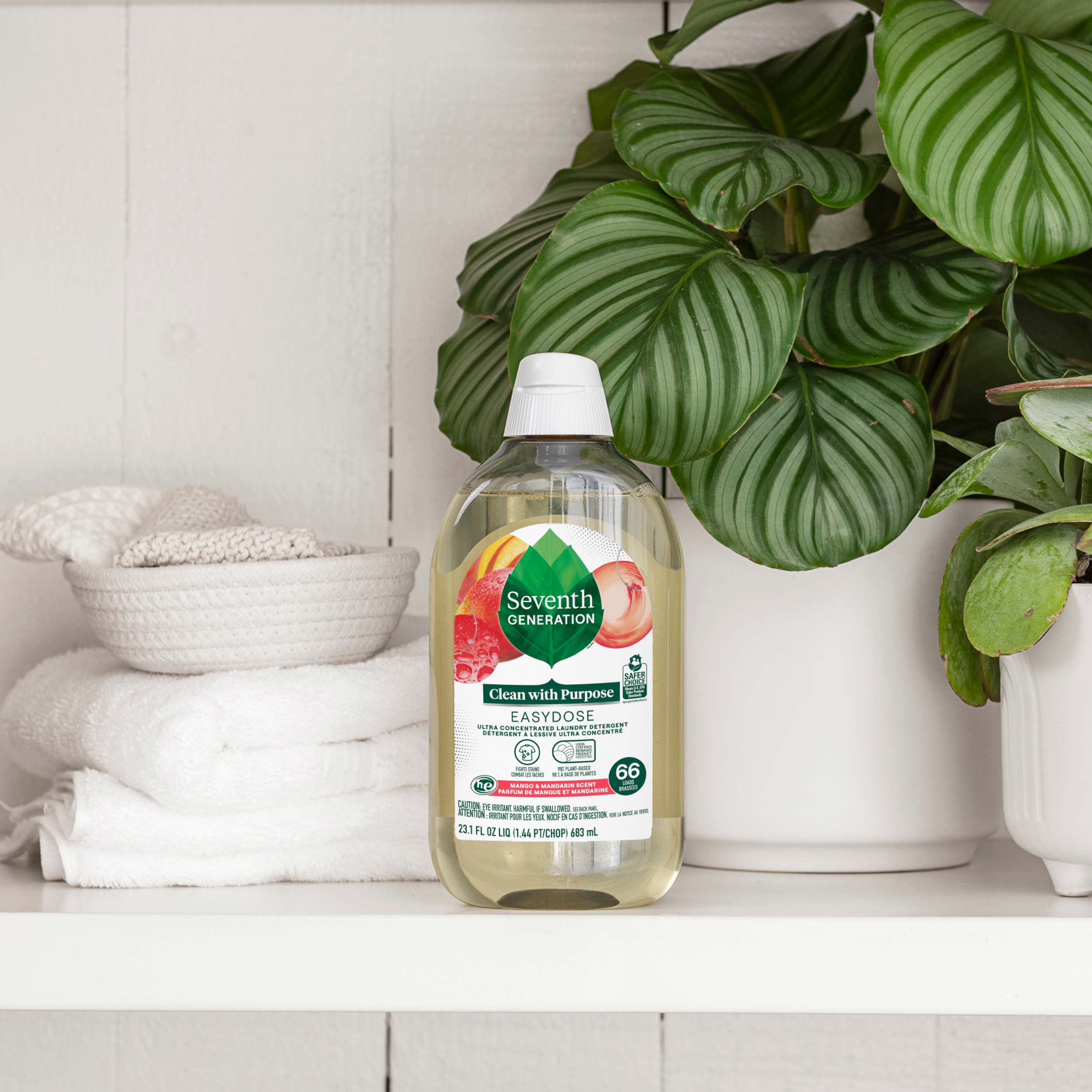 Plant-Powered EasyDose™ Ultra Concentrated Laundry Detergent with Mango & Mandarin