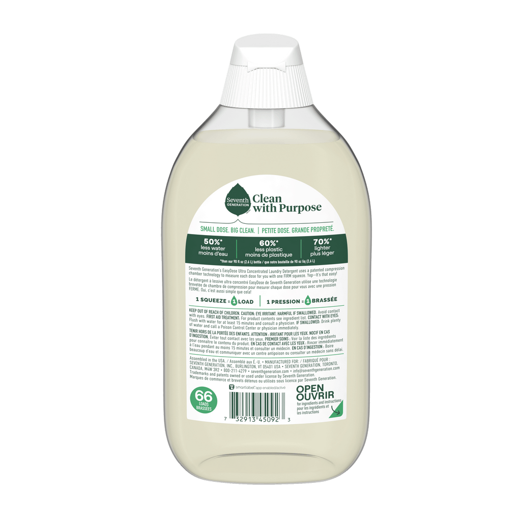 Plant-Powered EasyDose™ Ultra Concentrated Laundry Detergent with Rose