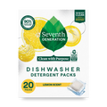 Grease-Fighting Dishwasher Detergent Packs with Lemon
