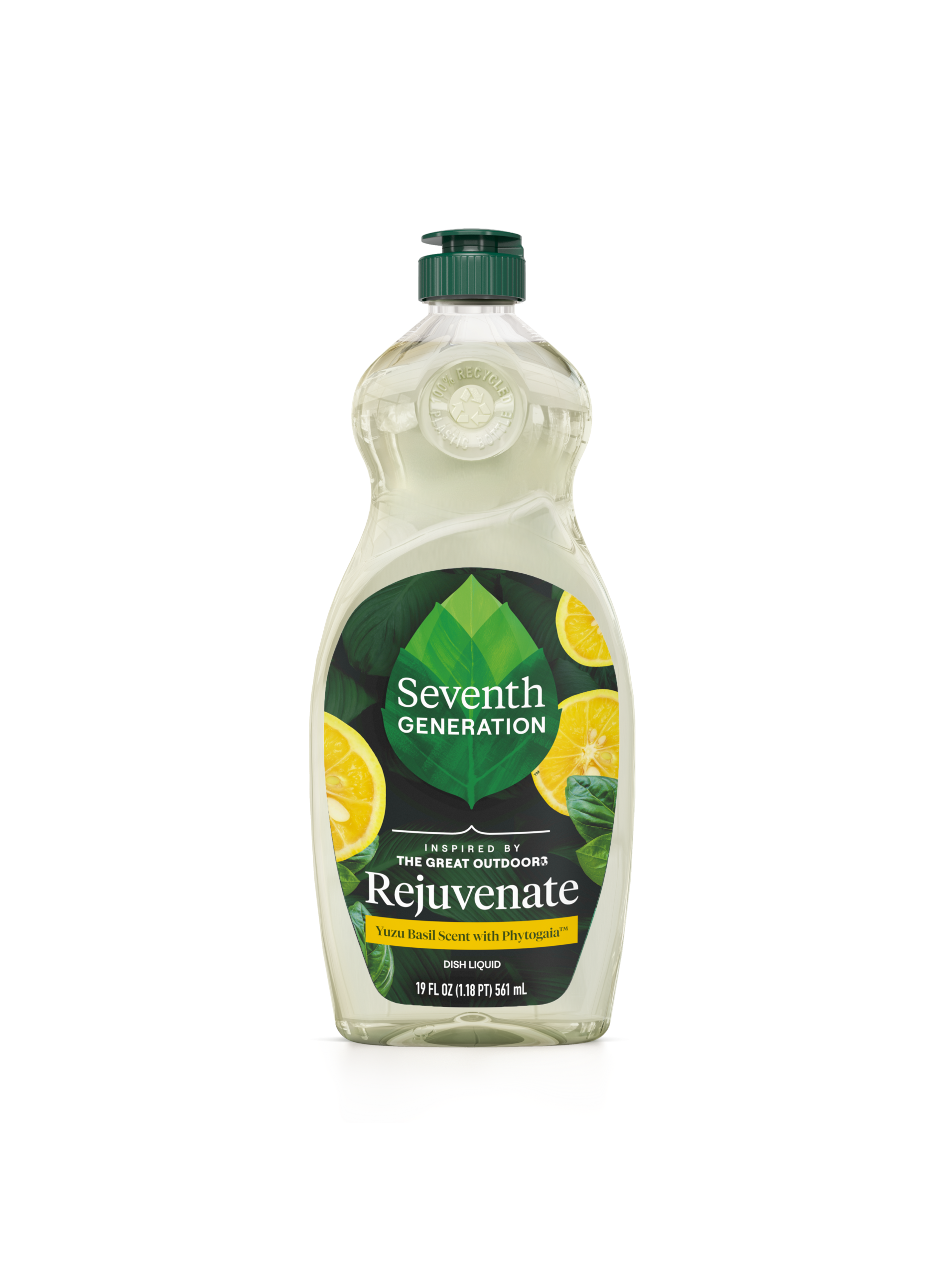 Grease-Fighting Dish Soap with Yuzu Basil with Phytogaia™