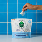 Grease-Fighting Multi-Chamber Dishwasher Detergent Packs - Free & Clear