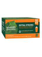 Extra Strong Extra Strong Tall Kitchen Flap Tie Trash Bags - 13 gallon