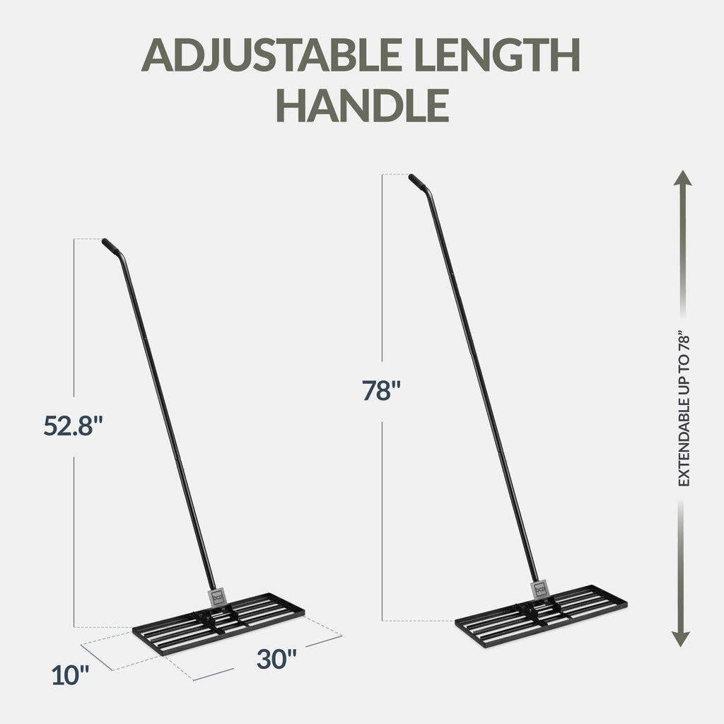 Lawn Leveling Rake 30\" x 10\