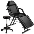 Multipurpose Massage Bed Spa & Salon Chair w/ Hydraulic Stool - 71in