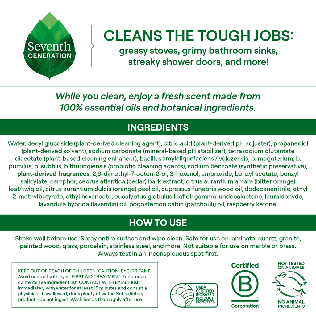 Plant-Based Ultra Deep Probiotic Multi Surface Cleaner with Fresh Breeze